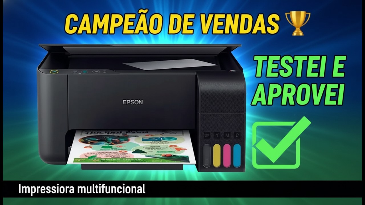 Melhor Impressora Multifuncional 2026: Por que a Epson EcoTank é a Favorita?