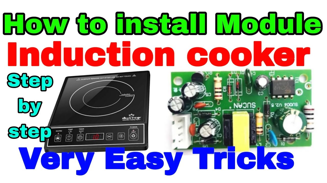 How to install module in induction cooker