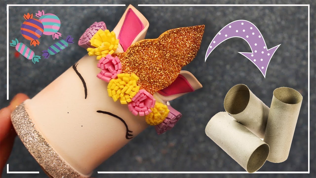 🦄  DULCERO UNICORNIO CON GOMA EVA Y CARTON | Souvenir Unicornio Foami | DULCERO UNICORNIO FOMI
