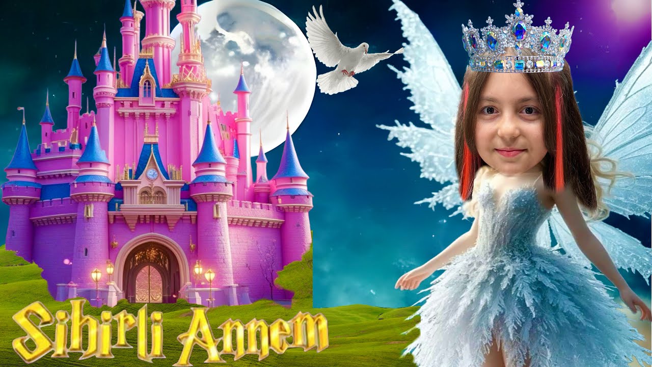 SİHİRLİ ANNEM VLOG !! ZEYNEP VE HİRANUR PERİ OLDU !!