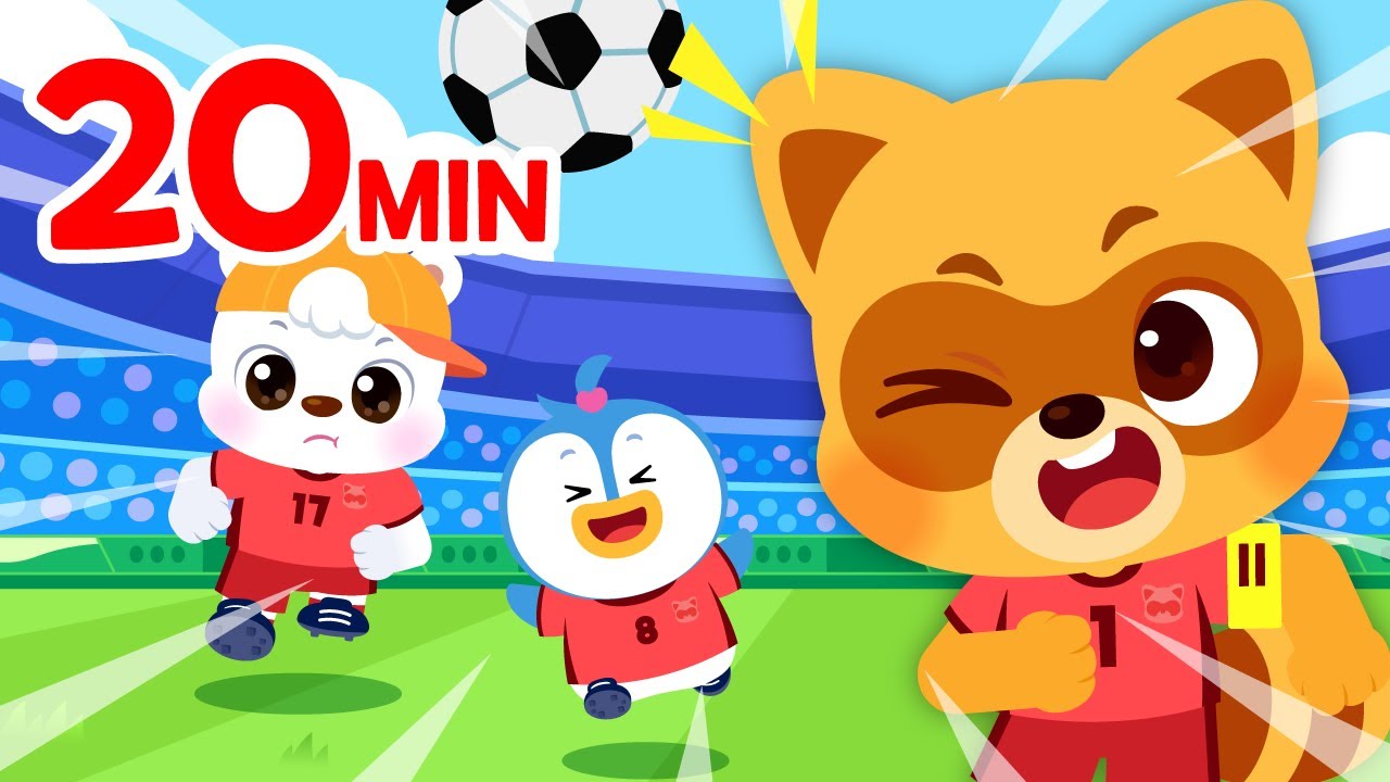 Summer Sports⚽🏃🏻‍♂️ + More 💦 | 20 min Nursery Rhymes | Sing Along | Kid's Songs | Lotty Friends