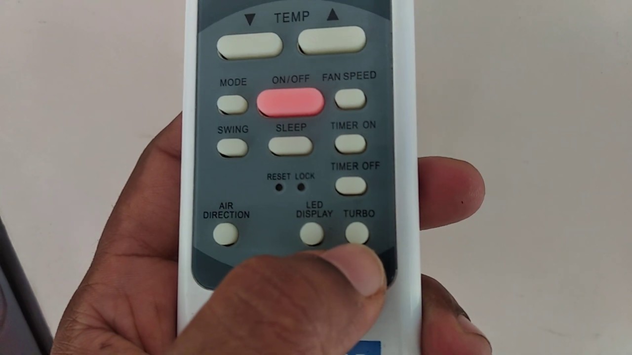 Bluestar AC remote control use operate functions in Hindi.Can you please Subscribe & Like ?