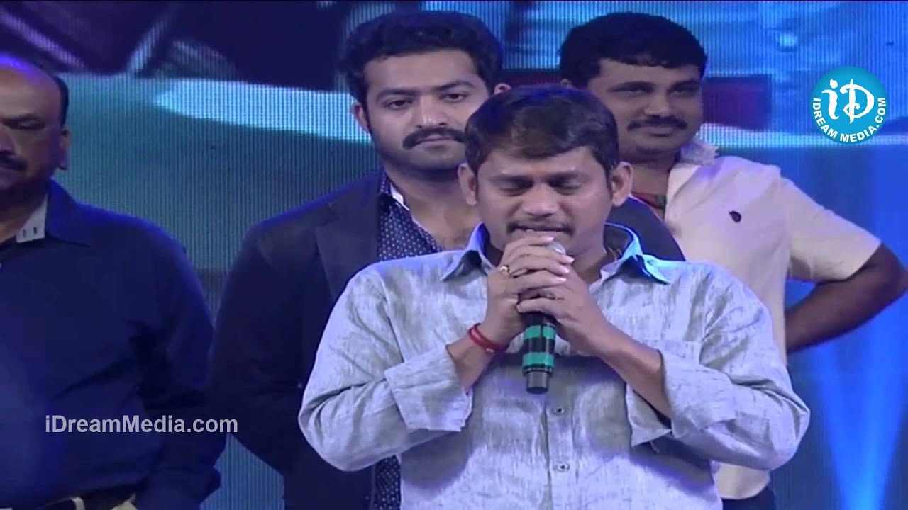 Santosh Srinivas Gets Emotional @ Rabhasa Audio Lauch - Jr NTR, Samantha, Pranitha