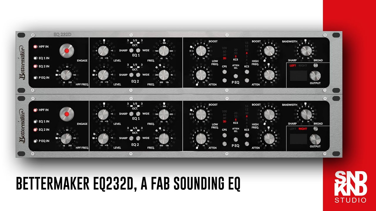 Bettermaker EQ232D, review 2022