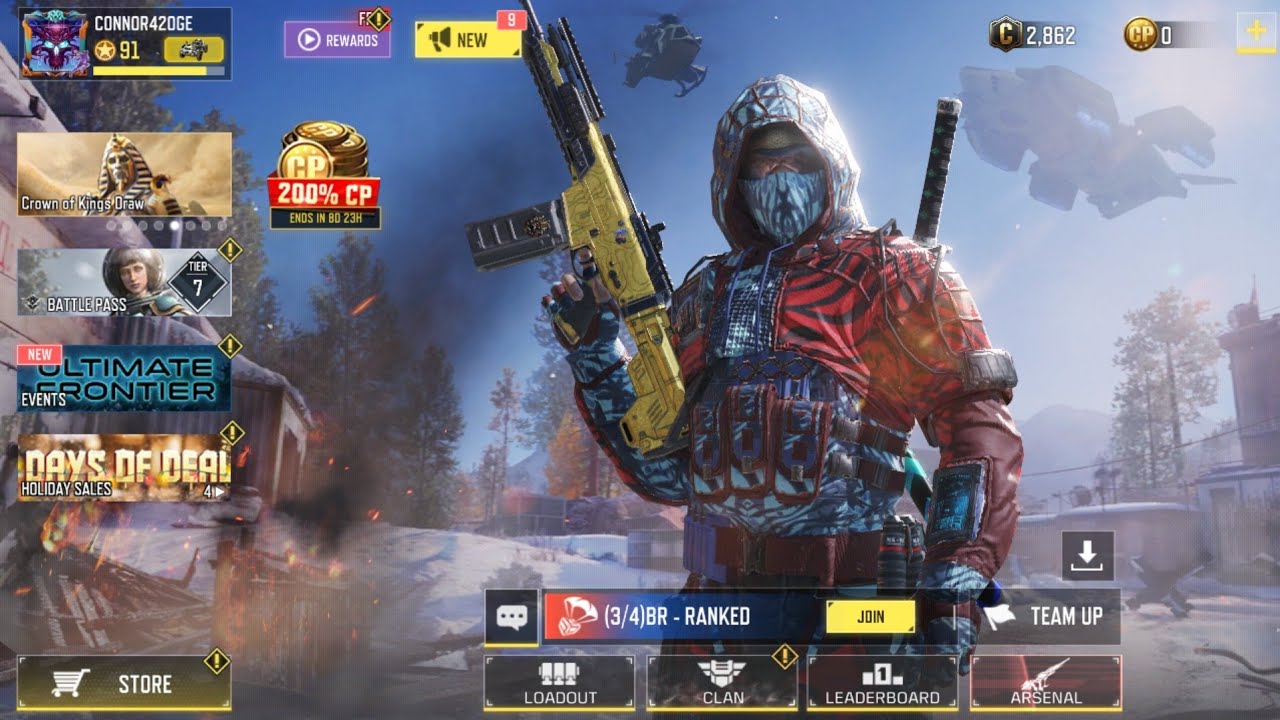 BLACK SHARK 5 PRO 4K CALL DUTY MOBILE TOURNAMENT BATTLE ROYAL ALCATRAZ CONNOR420GE