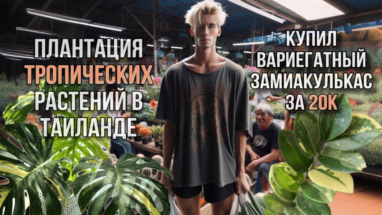 ПРОДАЮ РАСТЕНИЯ ИЗ ТАИЛАНДА! ОЧЕНЬ БОЛЬШОЙ ВЫБОР 🤤 НАШЕЛ РЕДКИЙ ЗАМИАКУЛЬКАС ЗА 20.000 😻🌱