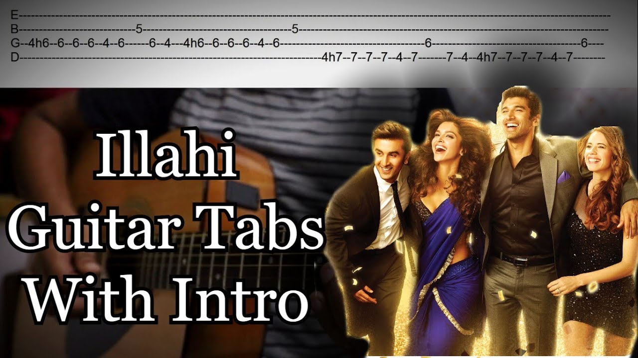Illahi Guitar Tabs With Intro | Easy Guitar Lesson | Ranbir Kapoor | theguitarguy