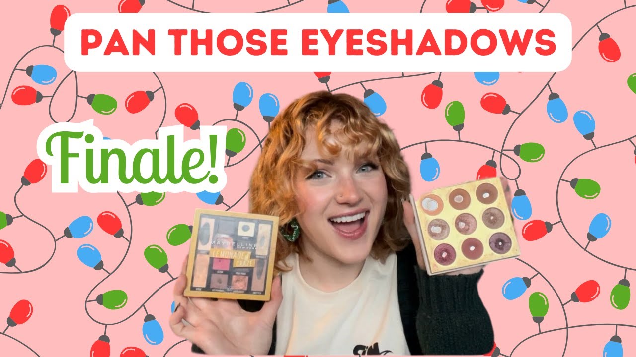 Pan Those Eyeshadows 2023 Finale!!! | Jule in the Rough