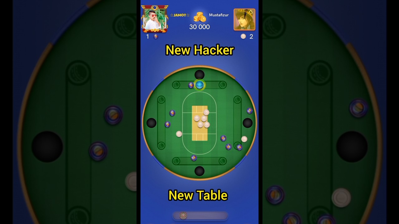 New Hacker Vs Power of  Fair Player - Carrom Pool - Jamot Gaming
