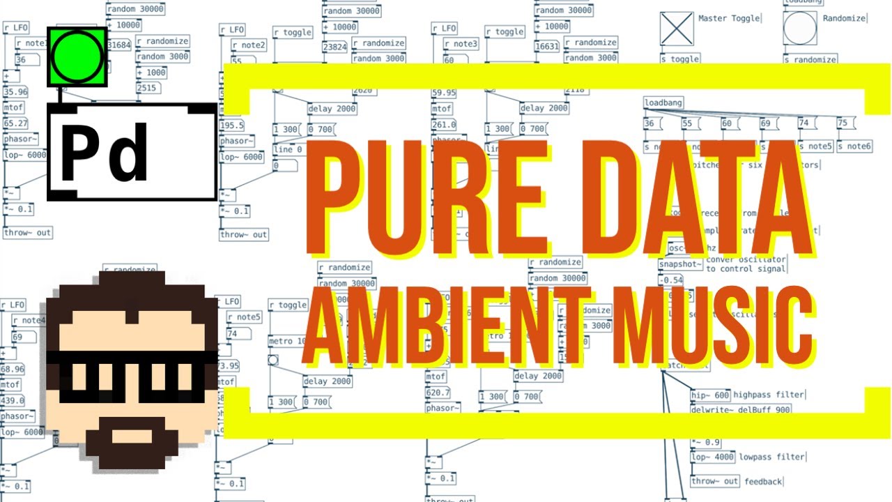Pd для аэропортов (Создание эмбиент-музыки в Pure Data) | Саймон Хатчинсон