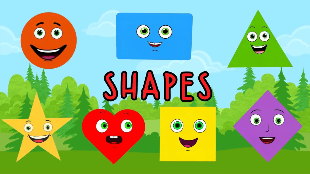 Learn Shapes for Kids | Fun Shape Names and Examples for Toddlers and Preschoolers