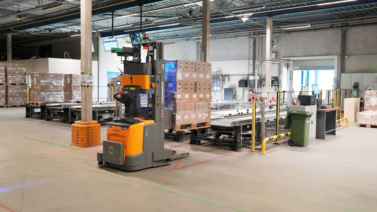 Minder stilstand voor European Aerosols dankzij Jungheinrich AGV's.