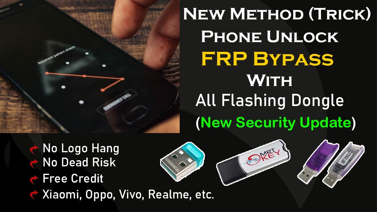New Method Phone Lock Remove and FRP Bypass By Miracle Thunder, UMT , MRT Dongle