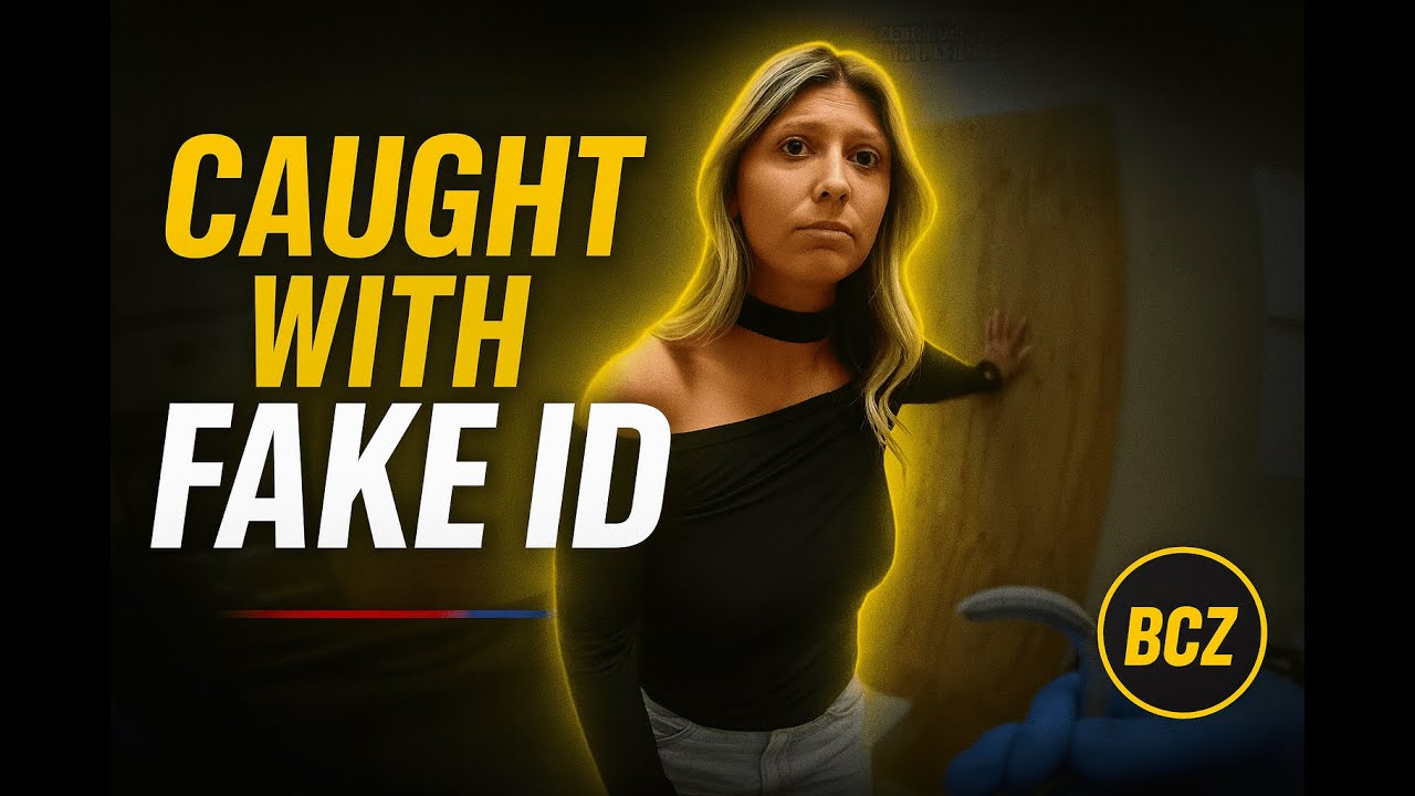 Caught with a Fake ID: Bar Check to Booking (Bodycam)