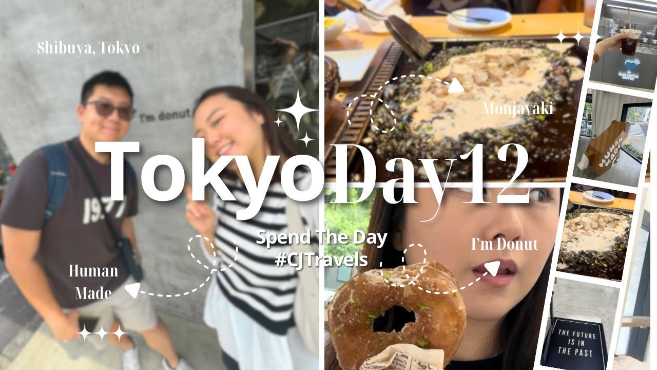 Day 12 - Tokyo | I’m Donut, Hachiko, Shibuya, Human Made, Monjayaki, Blossom Shinjuku Hotel