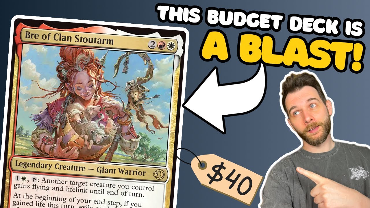 Обзор колоды Bre of Clan Stoutarm за 40 долларов | Boros Lifegain по доступной цене