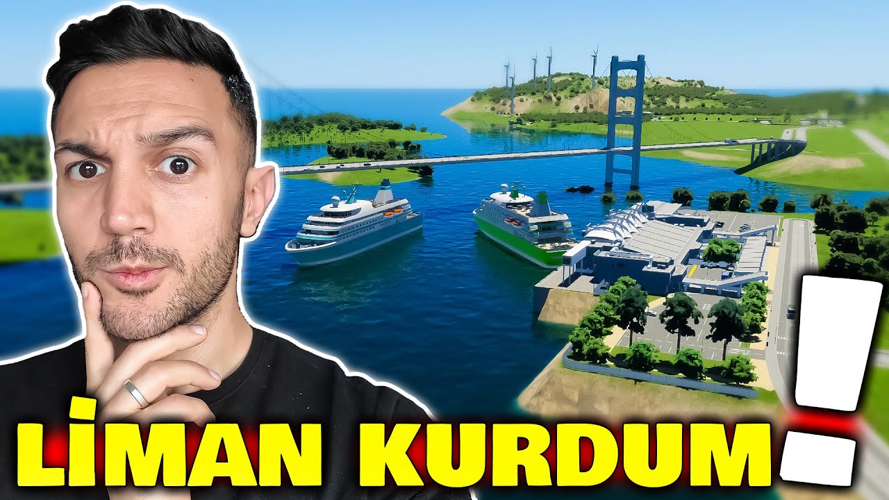 Şehre Dev Liman Geldi! 🌆 | Cities Skylines 2 [S7B9]