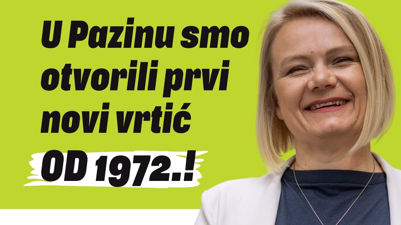Suzana Jašić: U Pazinu smo otvorili prvi novi vrtić od 1972.! | Možemo Podcast 006