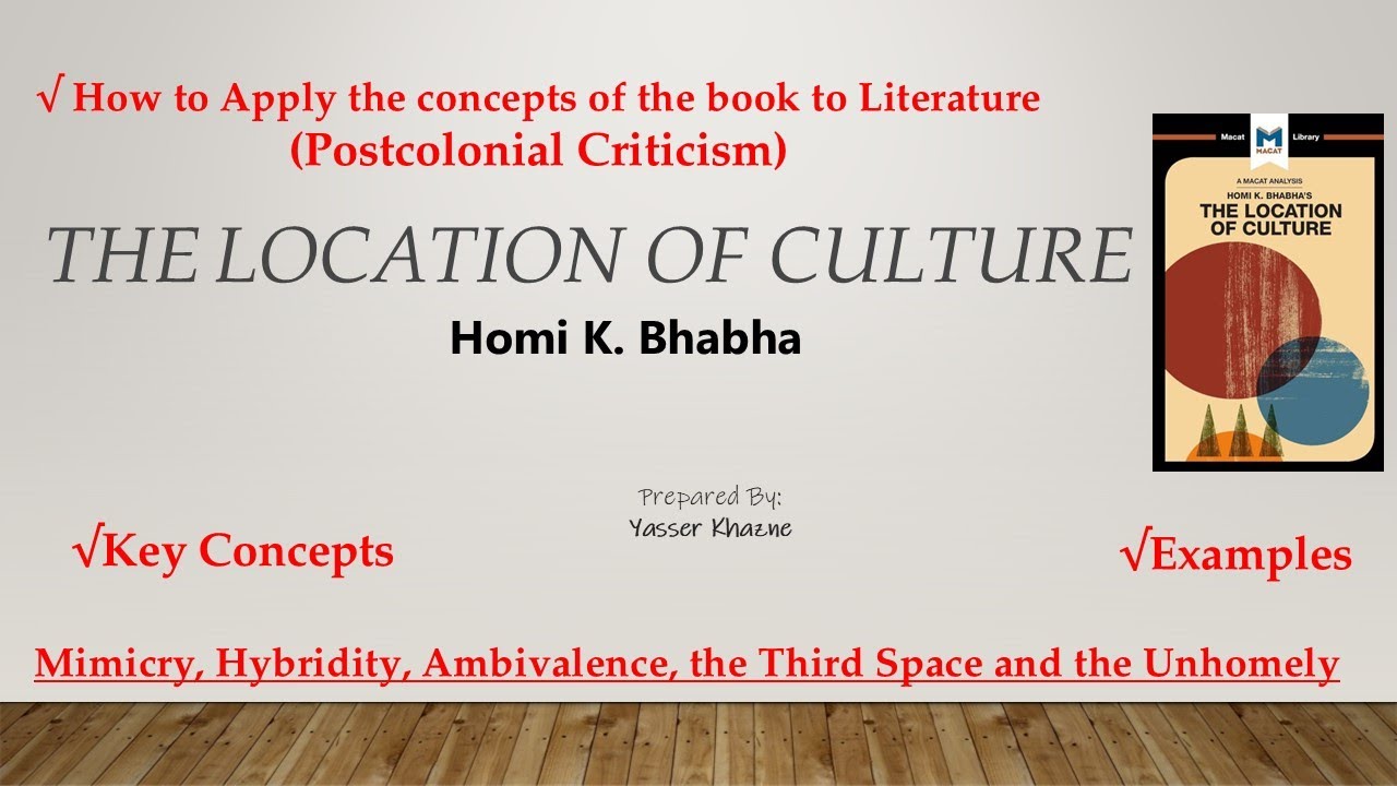 Homi Bhabha’s The Location of Culture Explained | Key Concepts & Examples (Postcolonial Criticism)