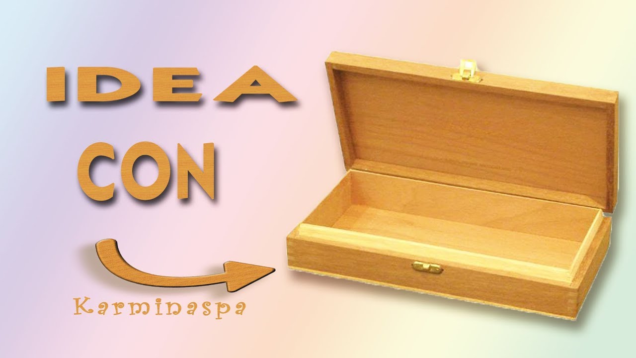 #diy Haz una caja vintage con decoupage muy fácilmente Reciclaje Creativo #cute #design #craft #cat