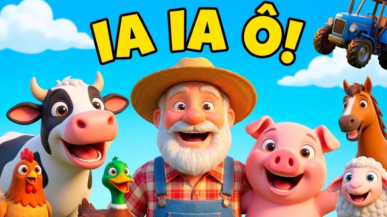 🚜 O Sítio do Seu Lobato: Grande Festa na Fazenda! 🐮✨ | Desenho Infantil 3D