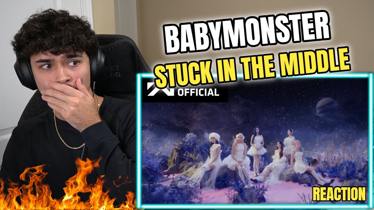 BABYMONSTER - 'Stuck In The Middle' M/V REACTION!