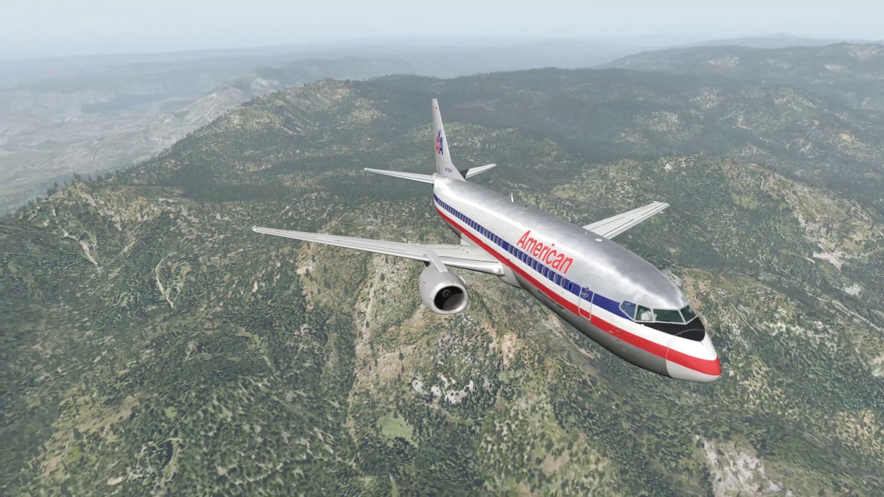 IXEG 737-300 - Doing The Bozeman Curve - RNP Arrival KBZN