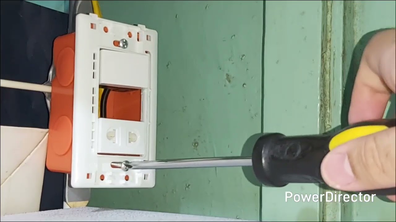 How to Install Alphalux Wide Series Switch and Outlet Combination