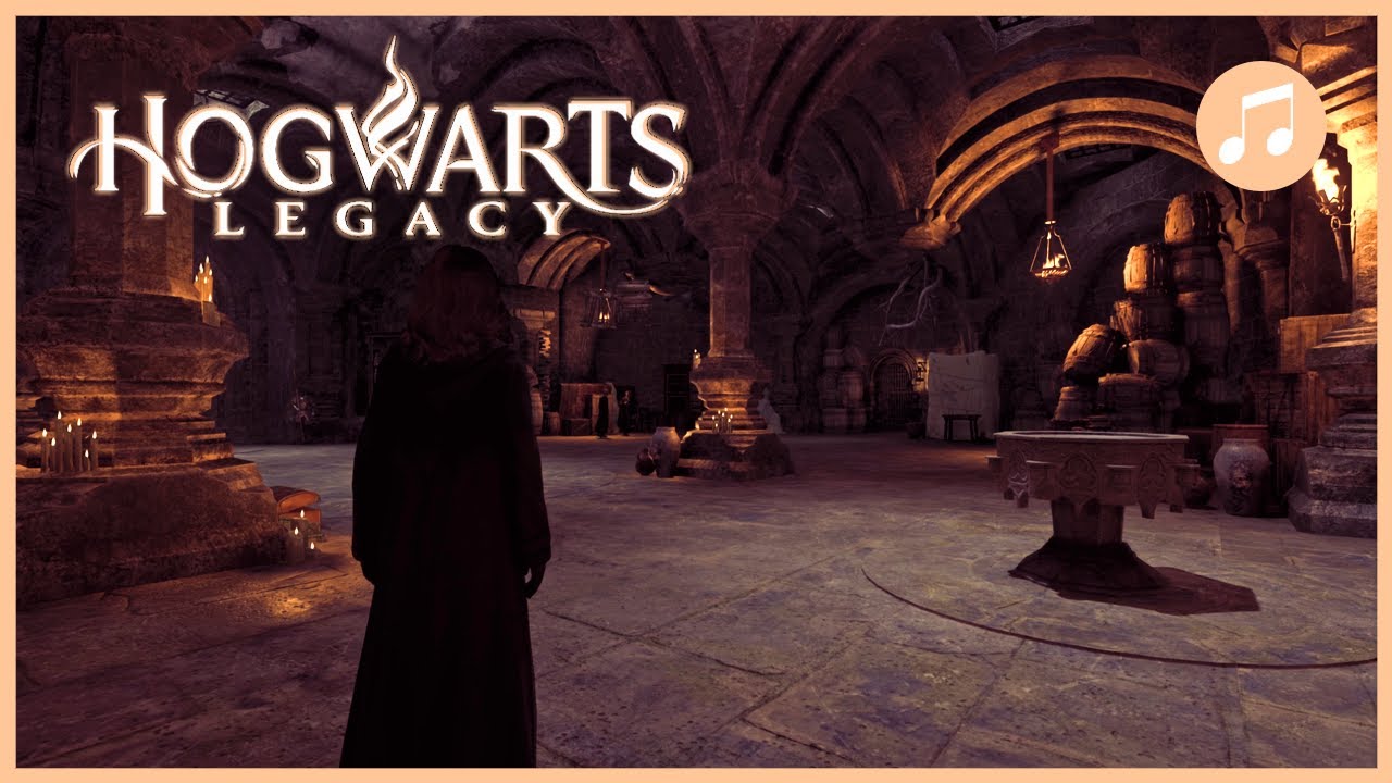 HOGWARTS LEGACY The Undercroft Music + Ambience | Sebastian's Theme | 1 HOUR