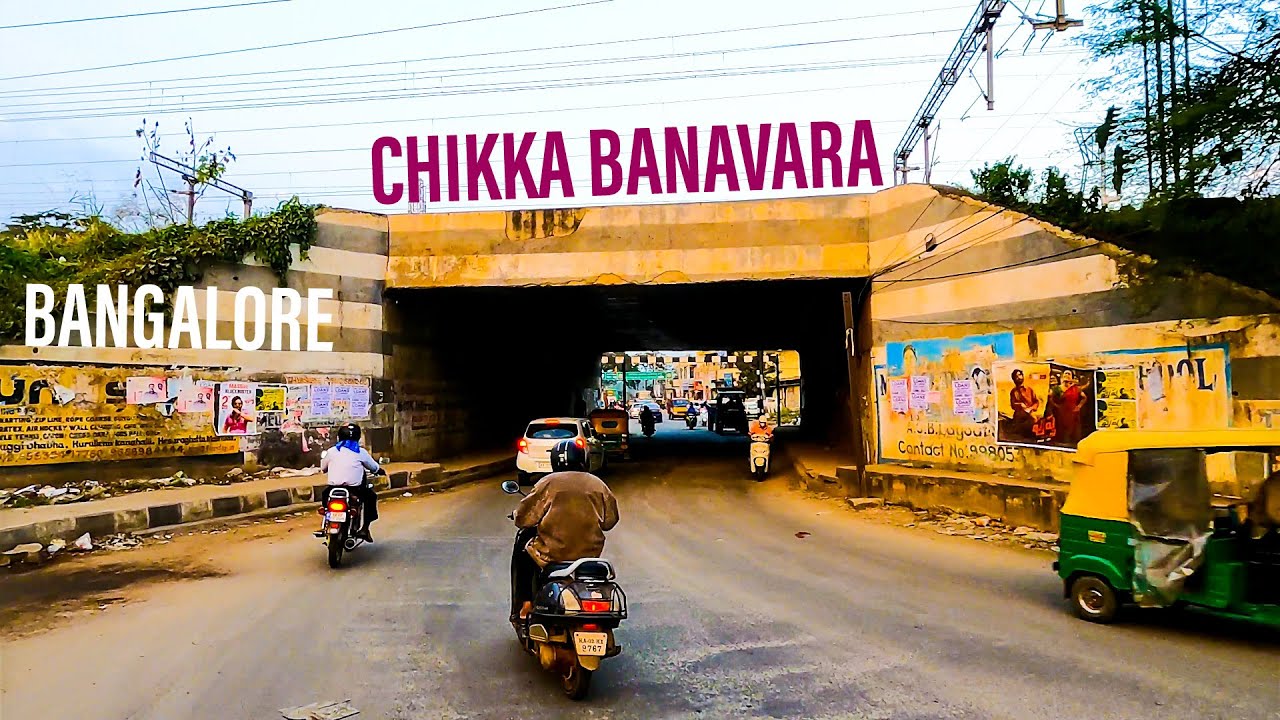 Bangalore City || Chikka Banavara || Road View || 4K Video