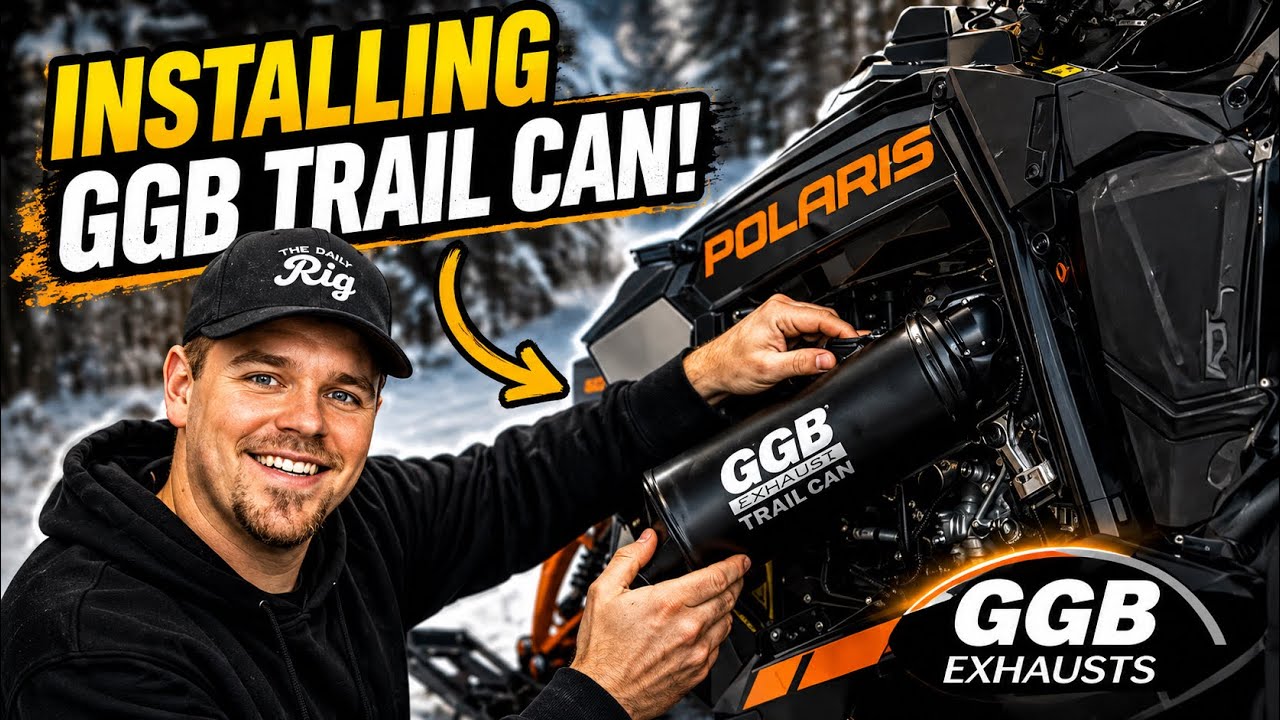 GGB Trail Can Install | Polaris 650 / 850 / 9R Exhaust (AXYS & MATRYX)