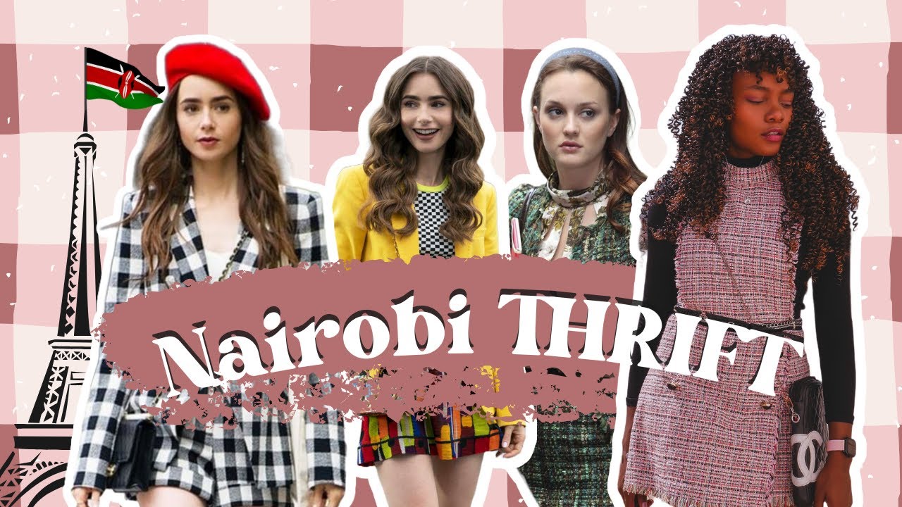 EMILY IN PARIS thrifted fits at Toi Market Nairobi | FREE MAP | Haul | oui 💋