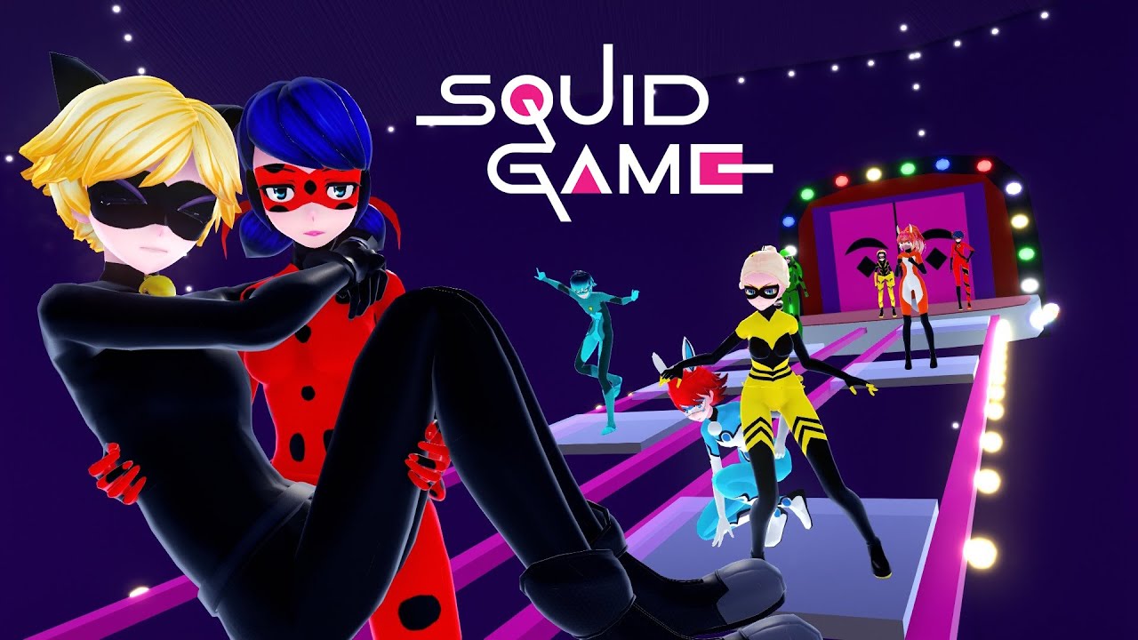 【MMD Miraculous】Squid Game - Glass Stepping Stones【60fps】