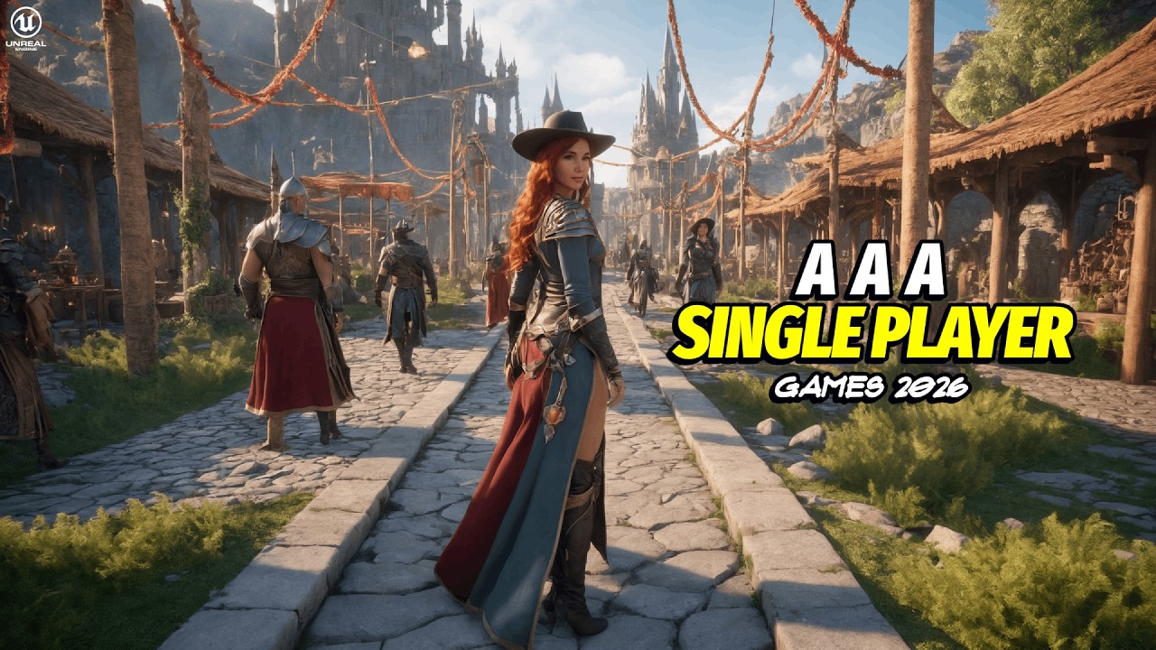 Top 20 AAA SINGLE PLAYER Games Coming Out in 2026 and Beyond