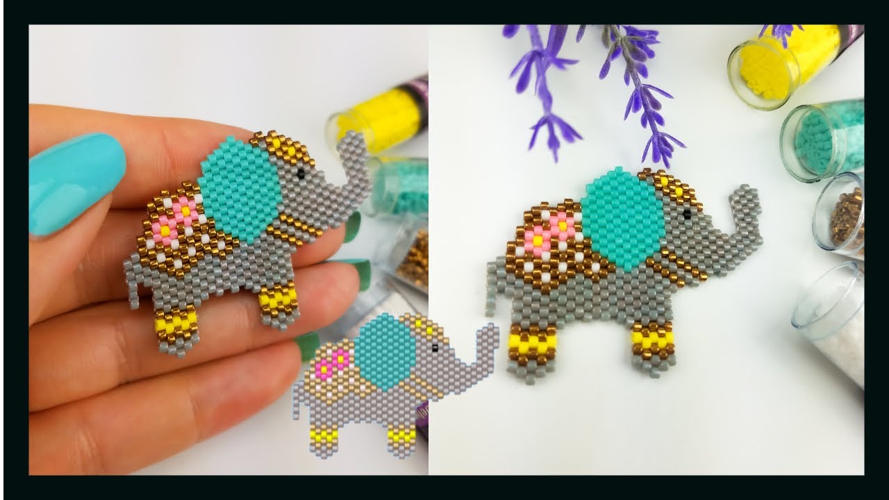 ELEFANTE DE MIYUKI /BRICK STICH/ ARETES O DIJE