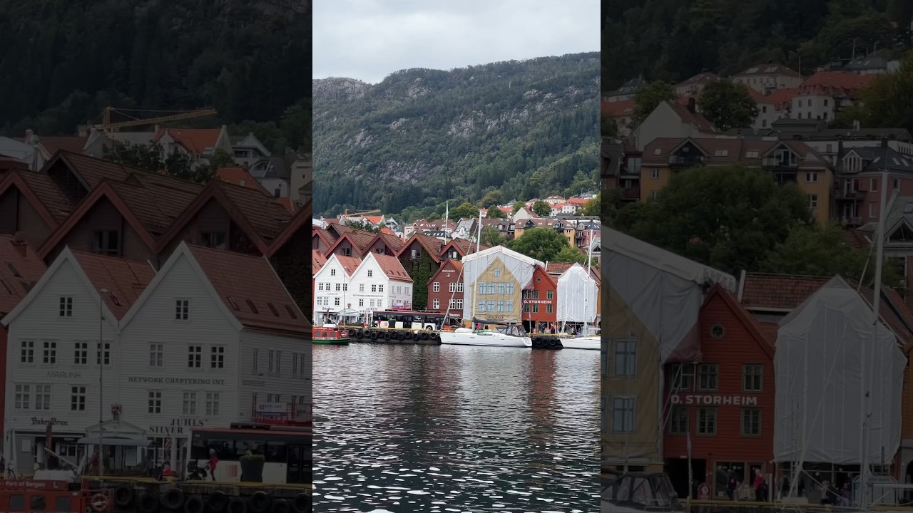📍Bergen,  Norway #backpackerlife