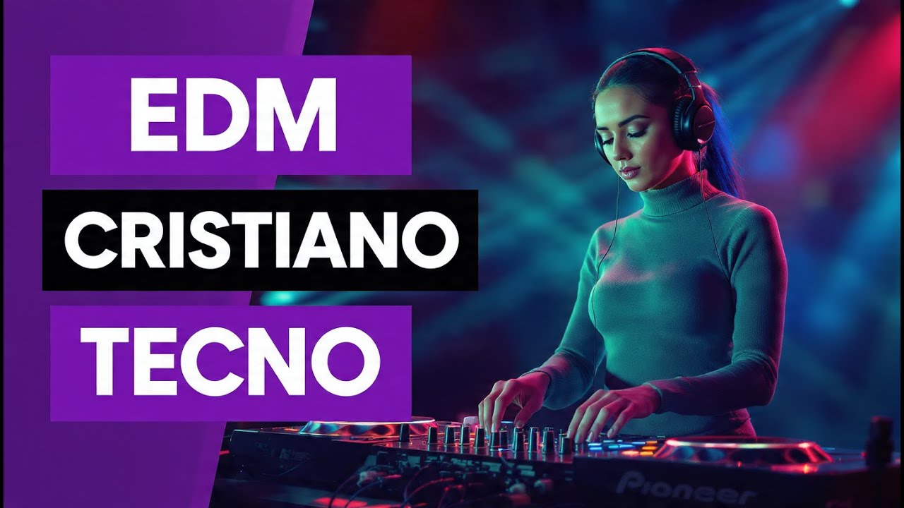 Christian Techno Music 2026  EDM Cristiano Español | Worship, Praise y Dance para Jóvenes