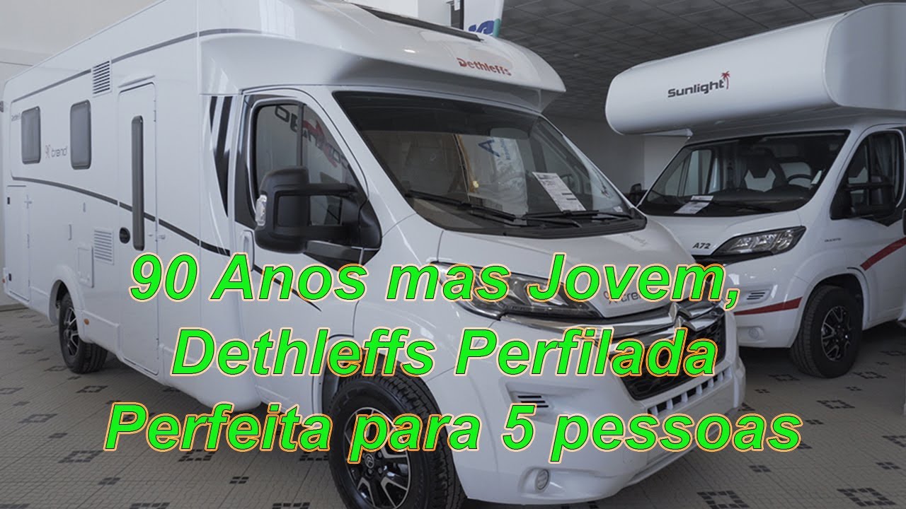 90 Anos mas Jovem, é uma Autocaravana Dethlefs para 5 pessoas em Portugal