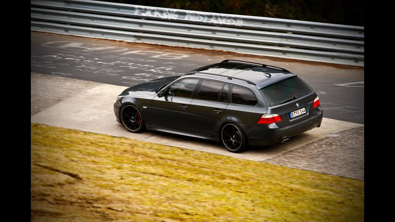 bertracing - BMW Luxustransporter 550i Touring Nordschleife Ostersonntag