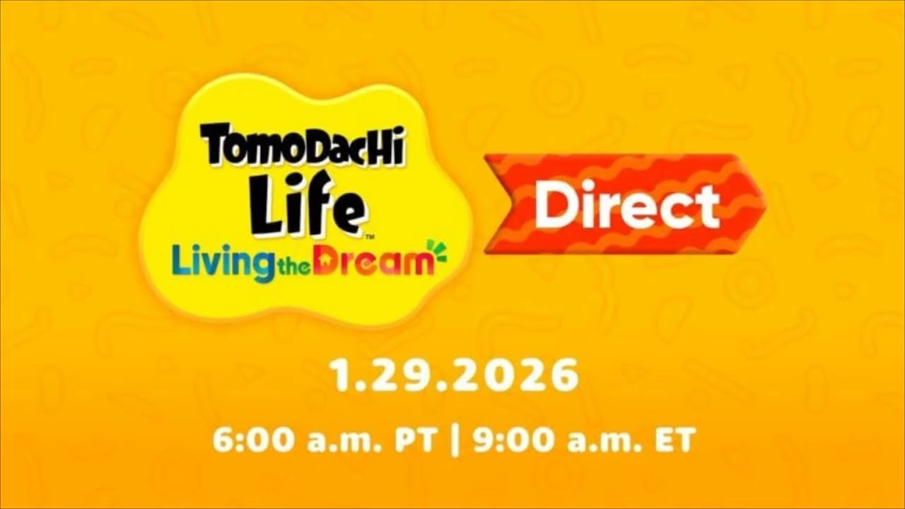 A Tomodachi Life Living The Dream Direct Is Later Today!
