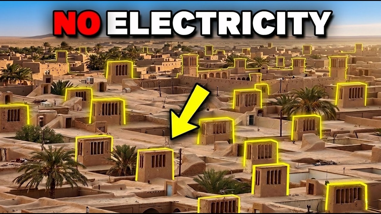 How This Desert City Stays Cool Using an Ancient Air Conditioning System