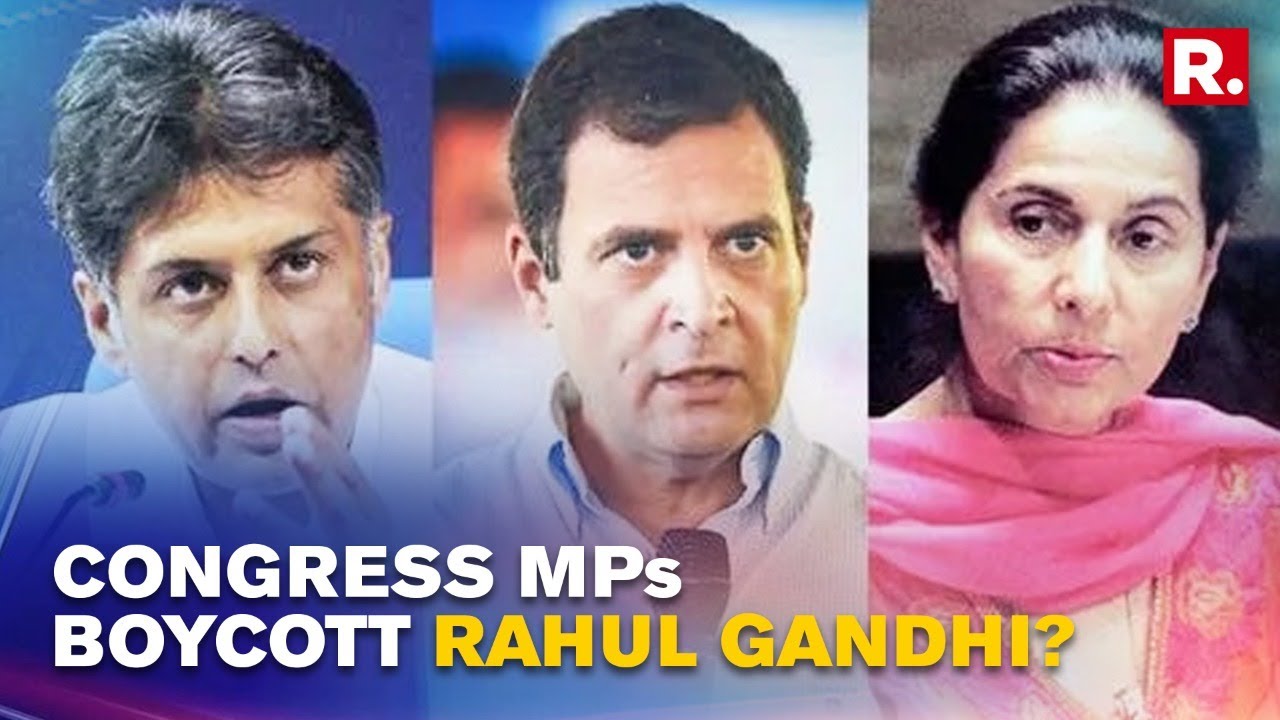 5 Congress MPs Boycott Rahul Gandhi's Punjab Visit; Revolt Against Leadership: Sources