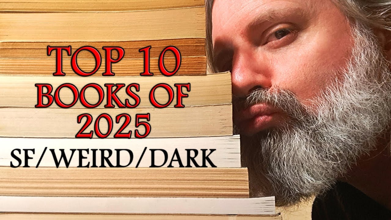 Топ-10 книг, которые я прочитаю в 2025 году (странная фантастика, научная фантастика, фэнтези, уж...