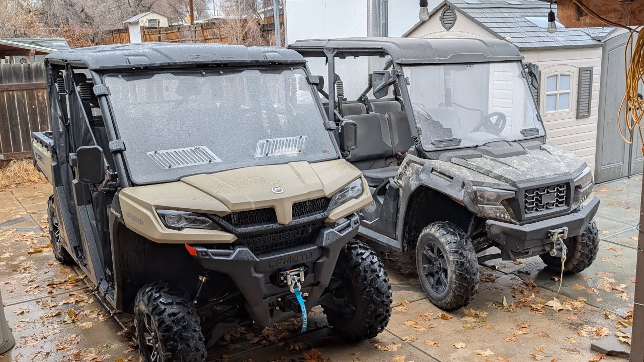 UForce 1000 vs Tracker 800sx