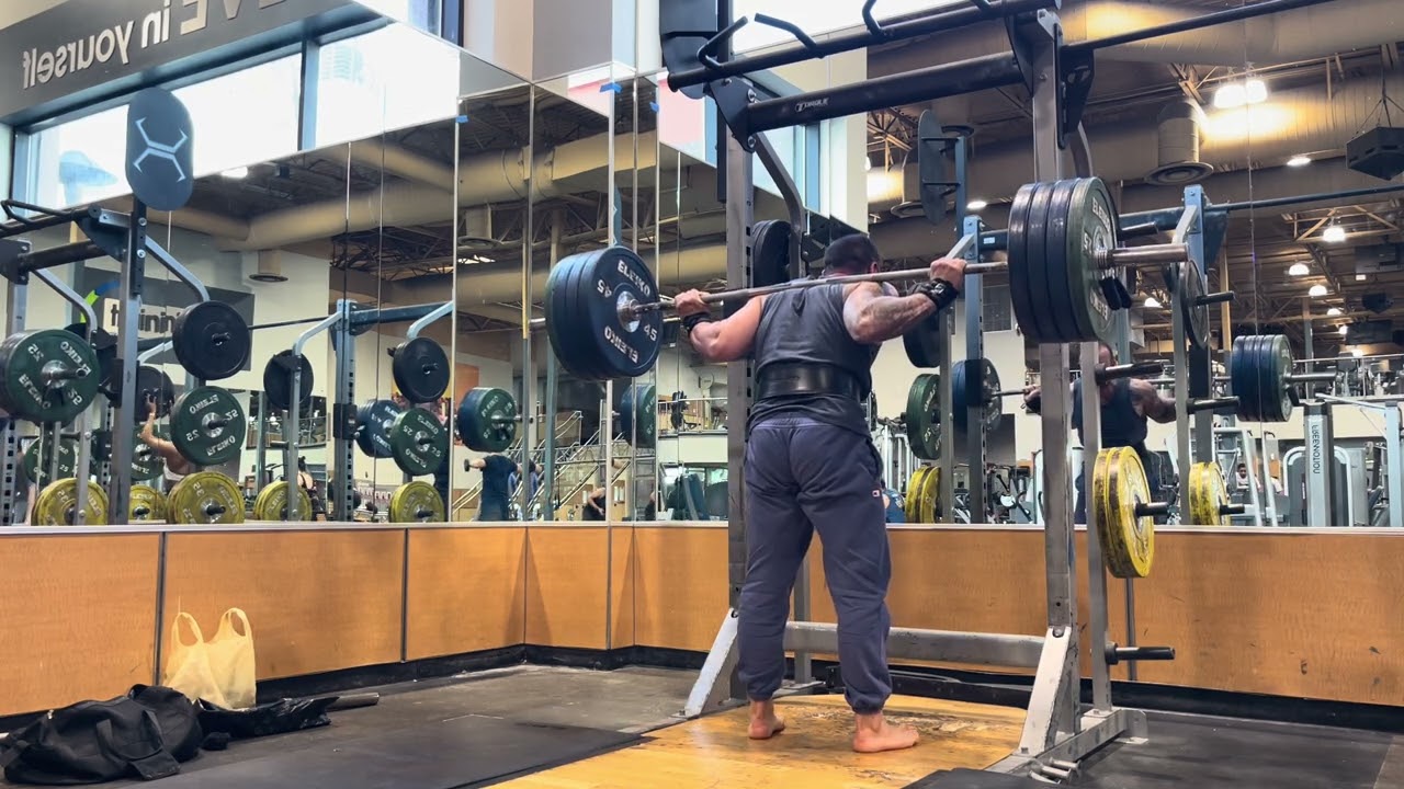 Squat Pause 365LB X8 166KG X8