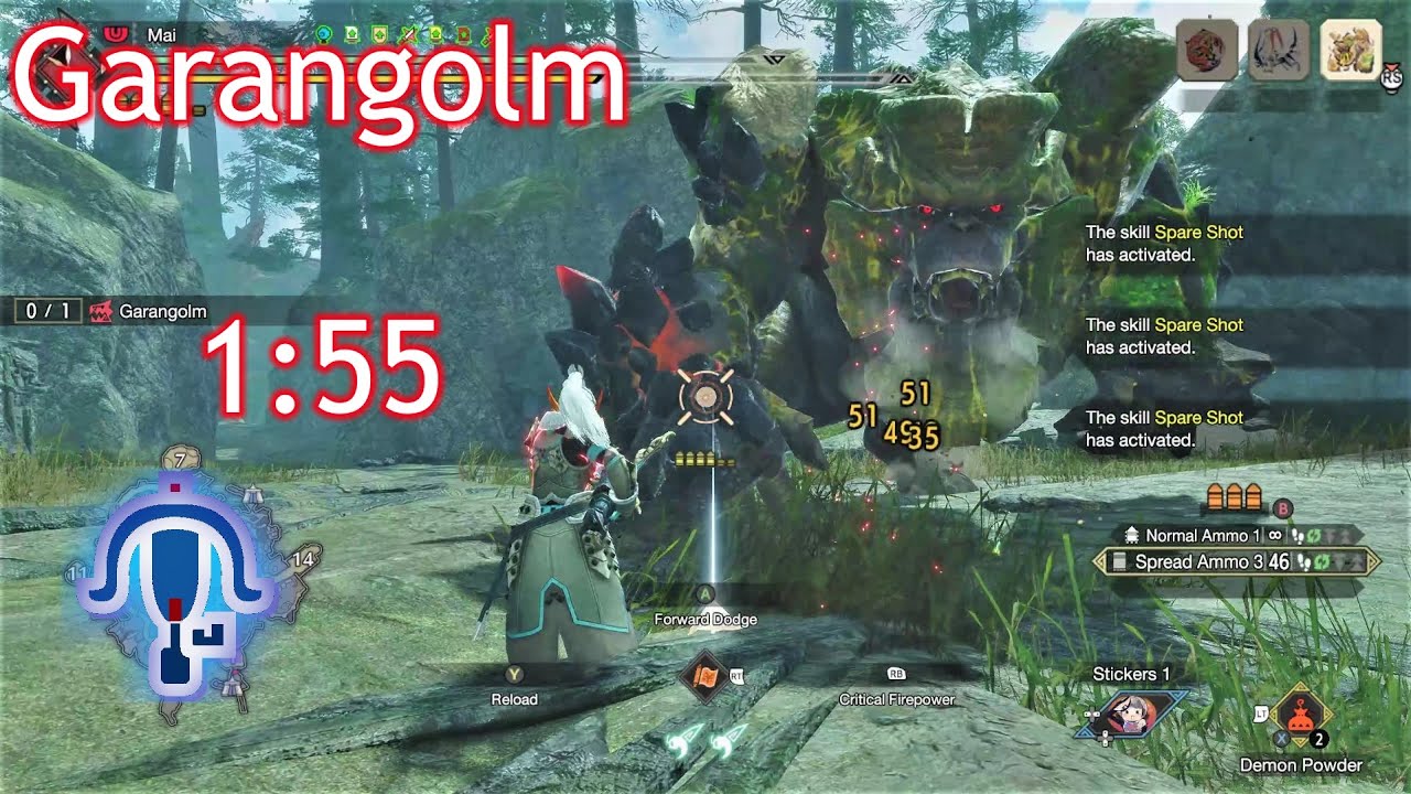 【MHR Sunbreak】PC 3☆  Garangolm ガランゴルム LBG TA Rules ¤1:55¤