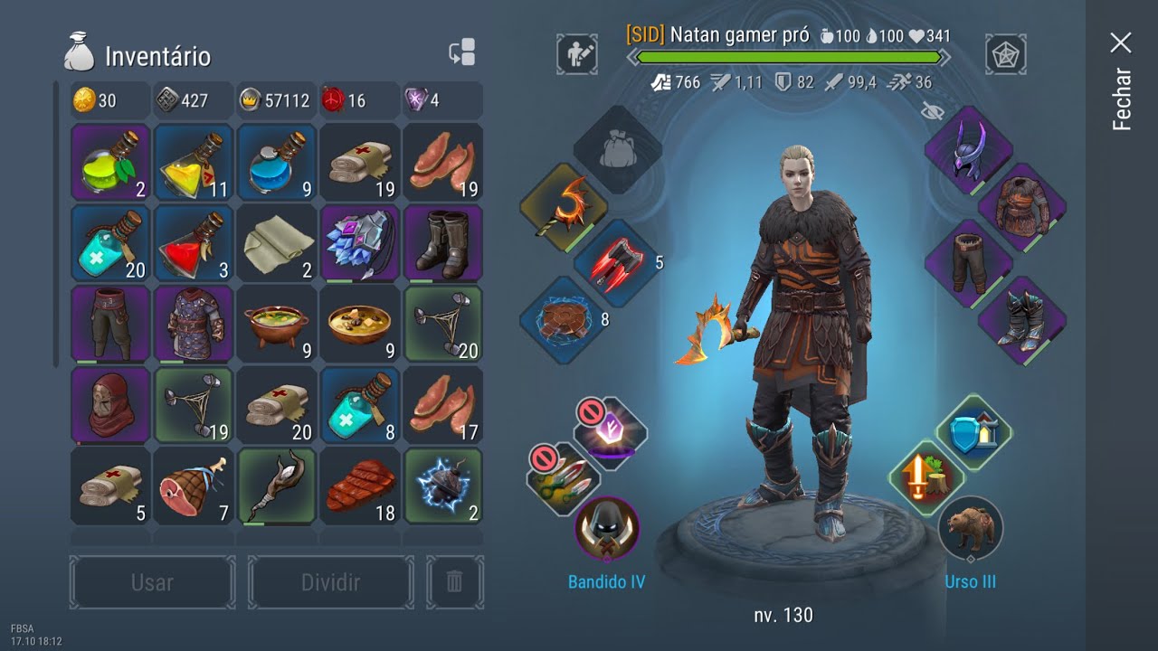 FROSTBORN PVP SOLO BANDIDO 4 🔥🔥🔥🔥🔥🔥