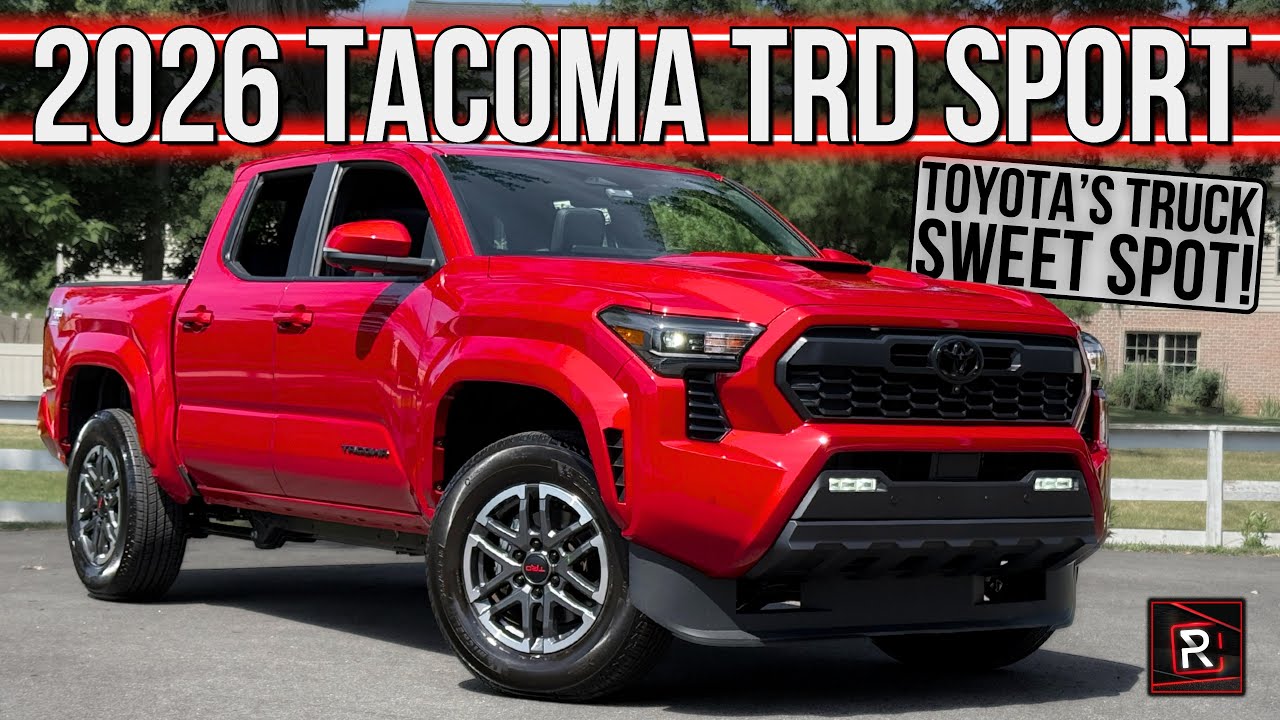 Idealny pickup do jazdy na co dzień? | 2026 Toyota Tacoma TRD Sport 4WD | Szczeg&oacute;łowa recenzja