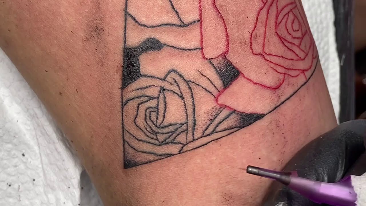 Stippling Tattoo Tutorial w/ bonus realistic tattoo tips (Tagalog) (semi-realtime)