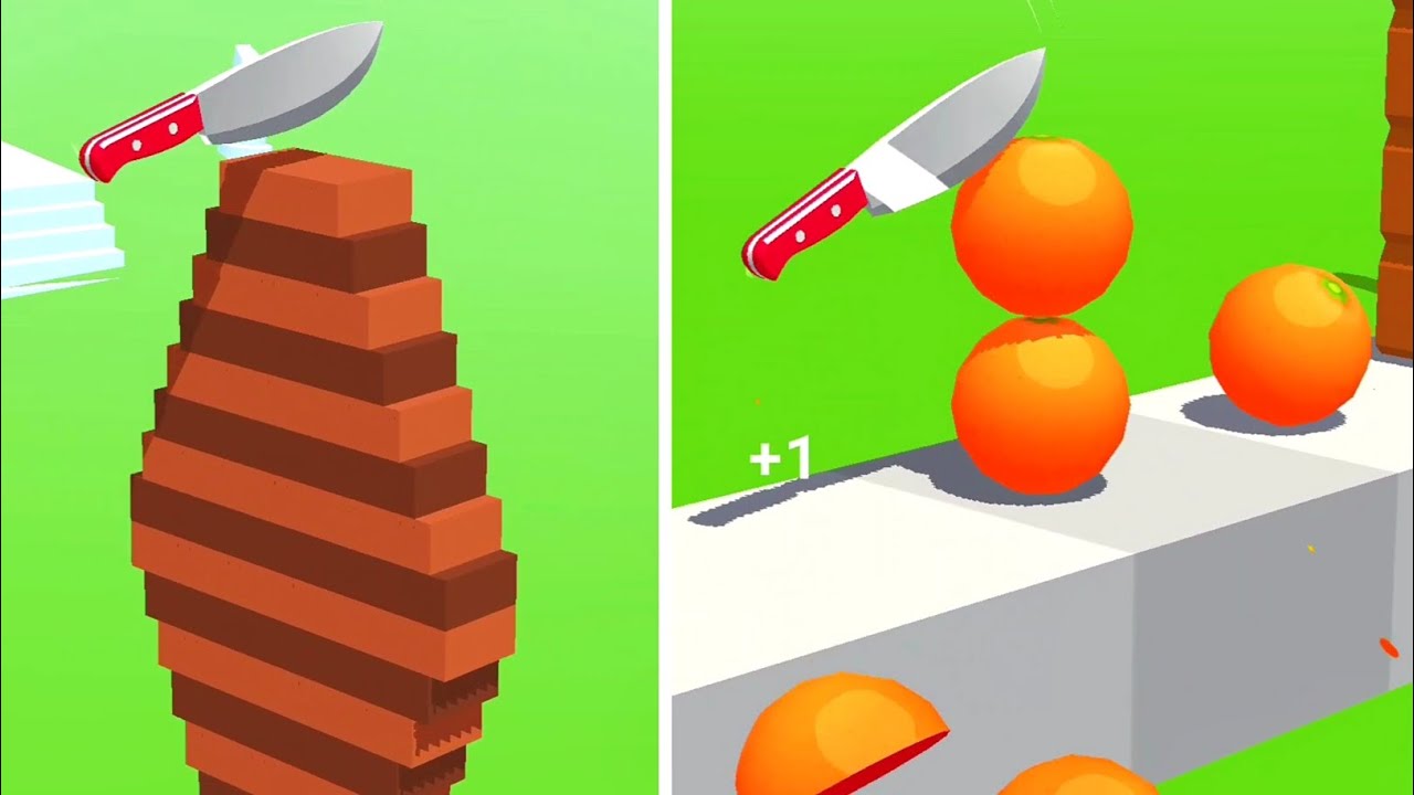Slice It All Gameplay! Satisfying and Relaxing ASMR Slicing Video NEW UPDATE